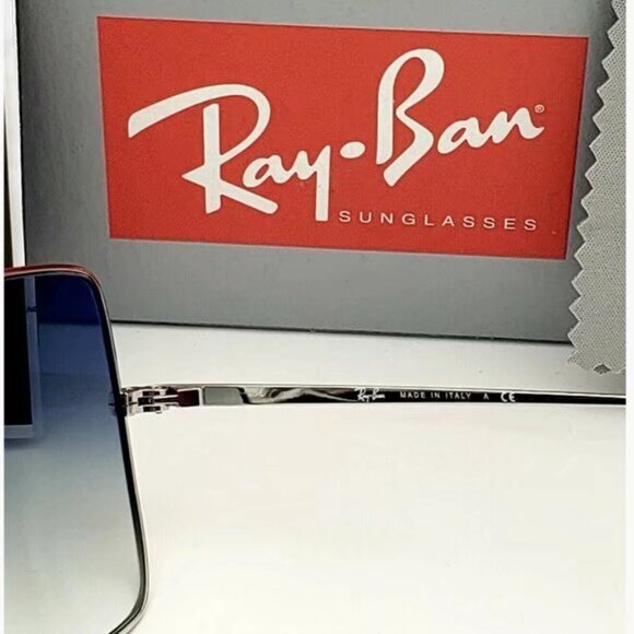 Ray-Ban 1971 Silver frame Square Sunglasse 54MM - Picture 5 of 6